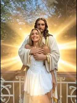 Jesus hug me 