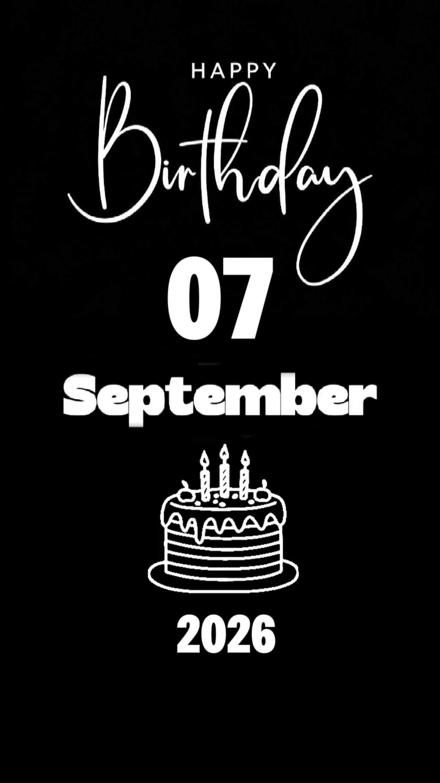 BDAY SON 7 SEPTEMBER