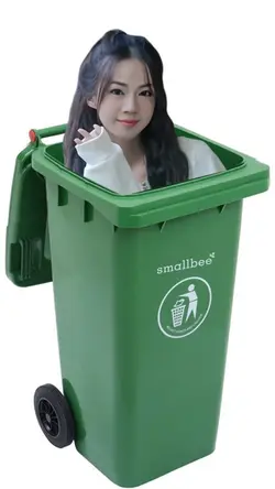 ขึ้นมาจากถังน่ารักๆ