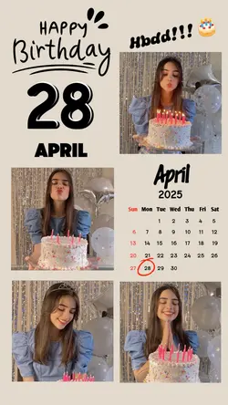 hbd 28 April 2025