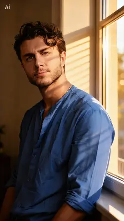 Golden hour portrait