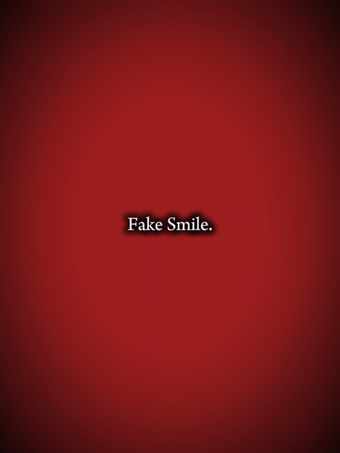 faux sourire 