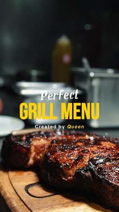 Grill Menu