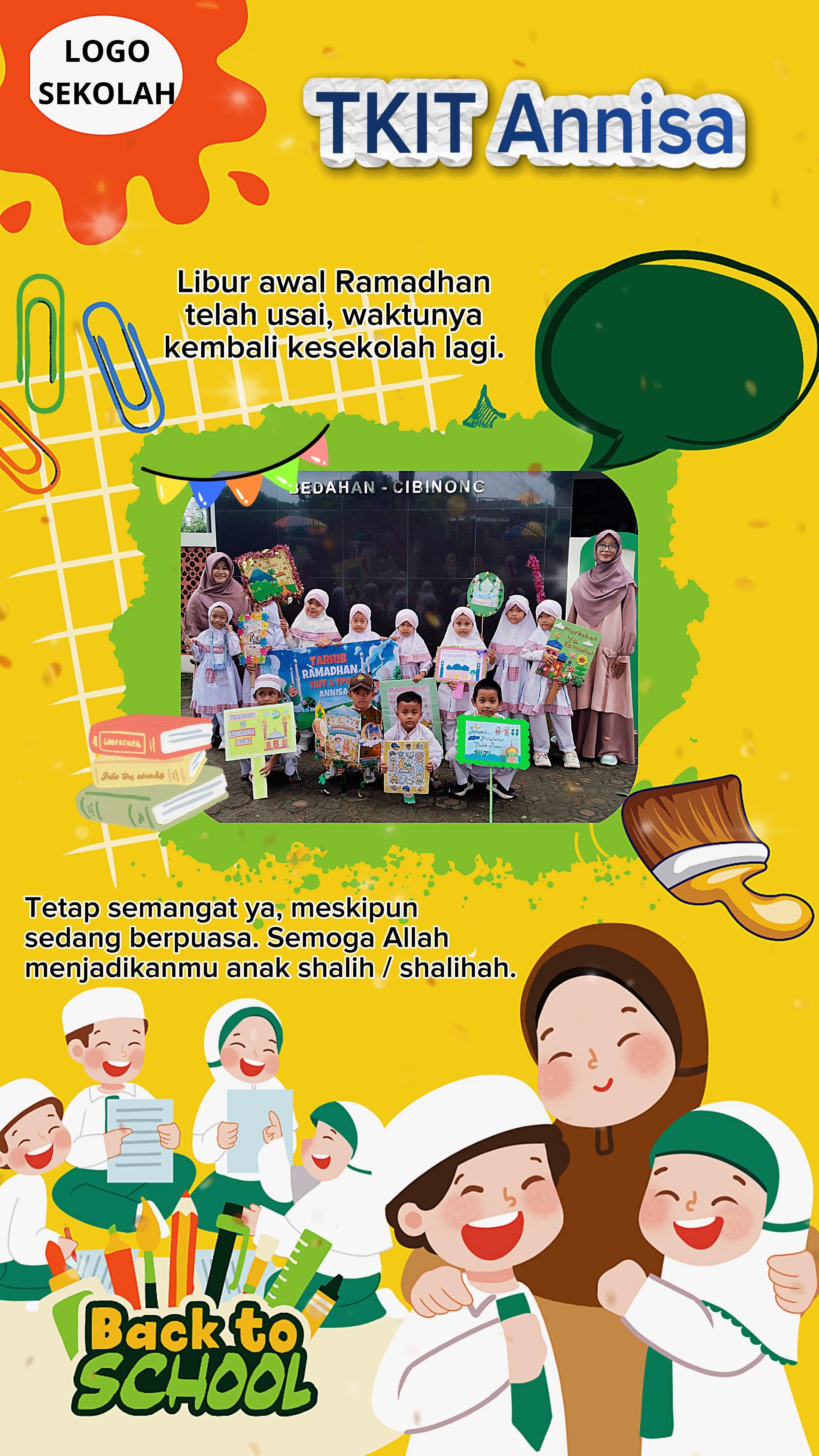 Kembali ke sekolah 