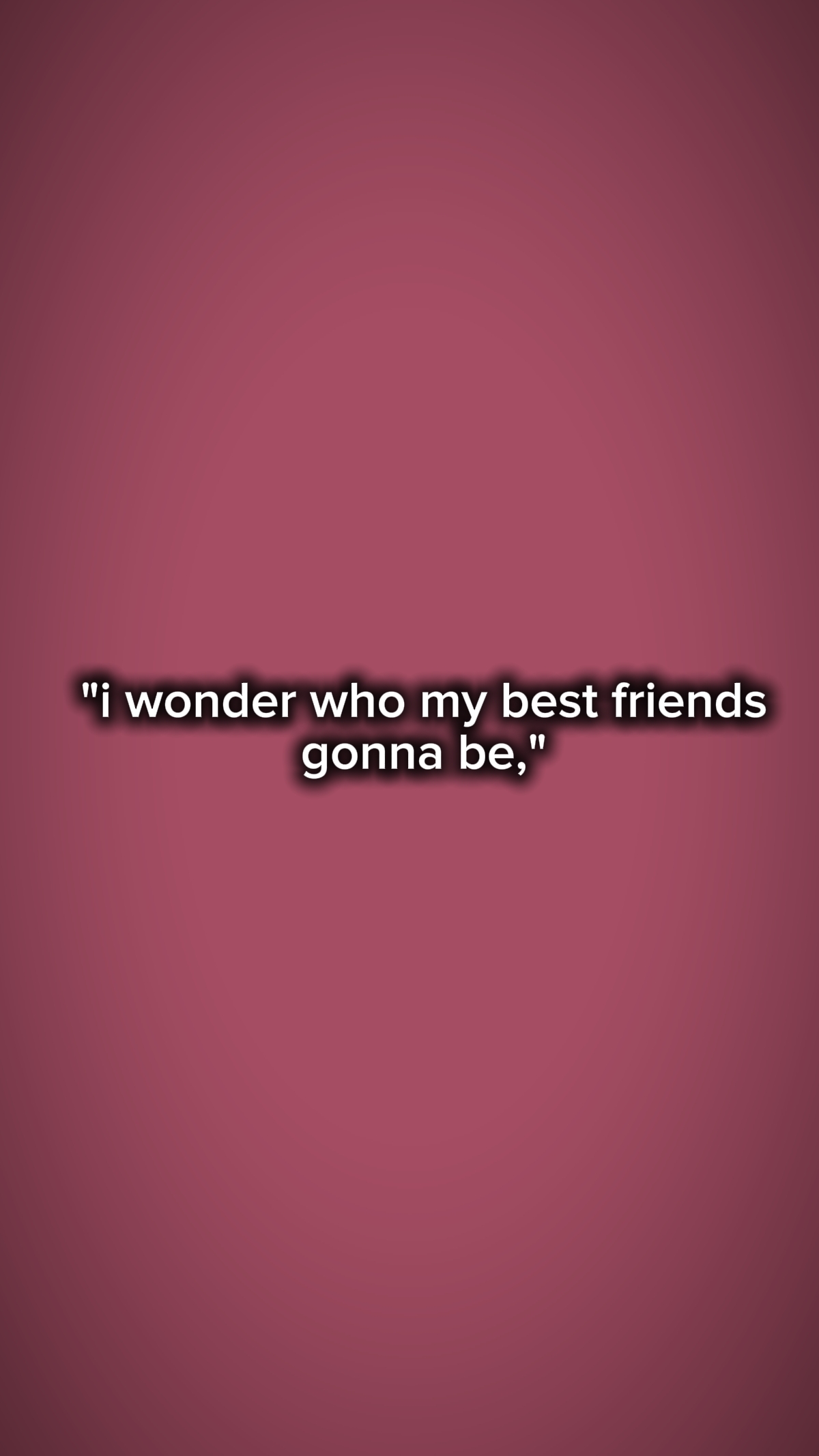 Wer mein bester Freund 