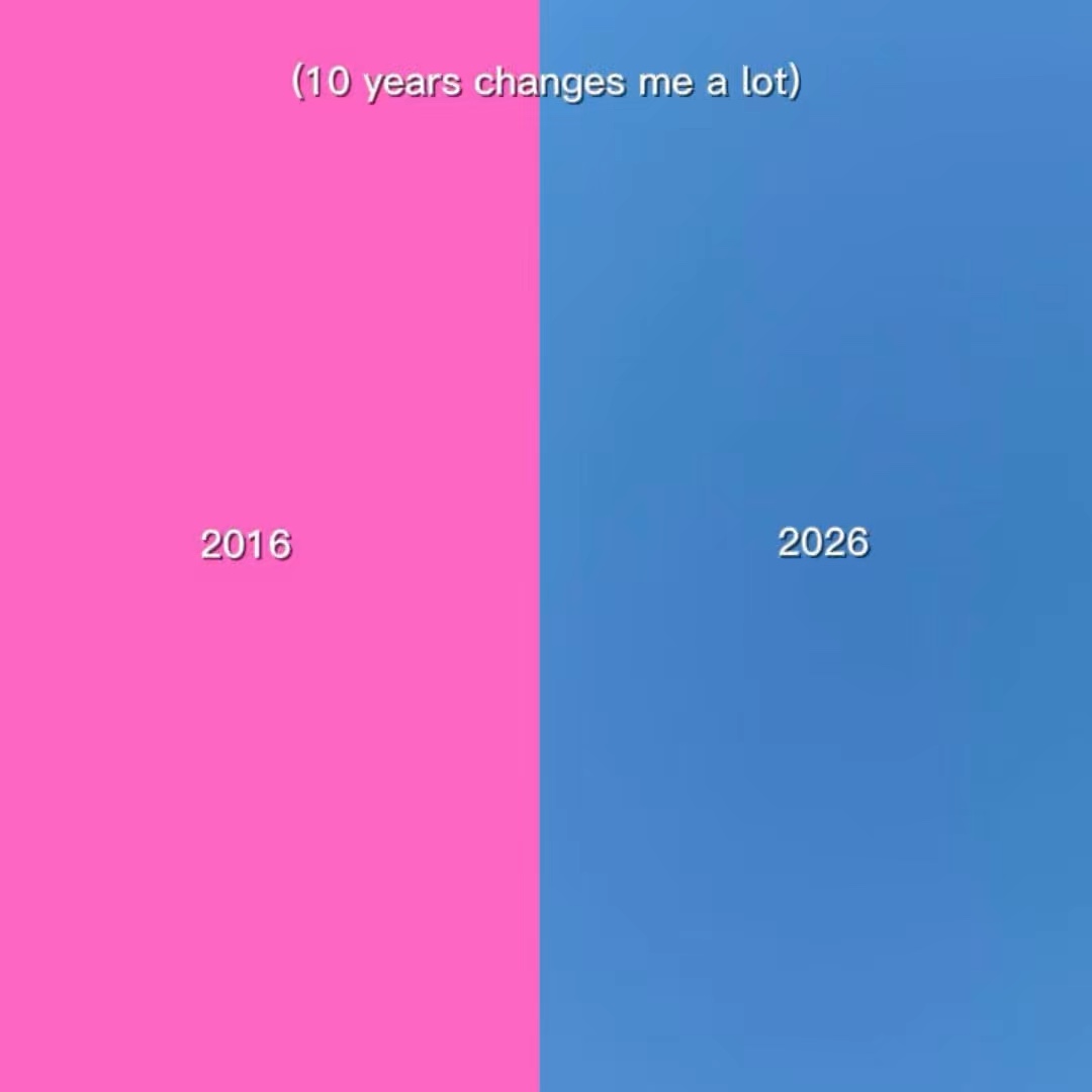 Mudança de 10 anos
