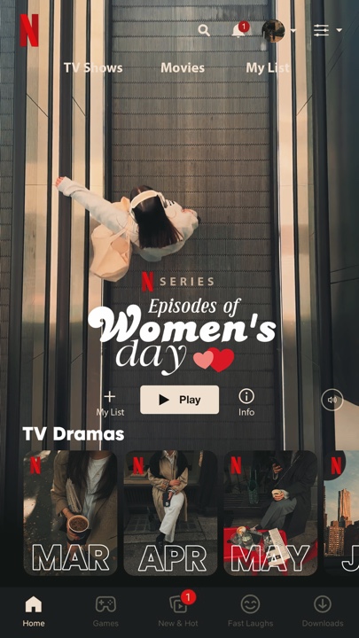 Netflix dia da mulher 