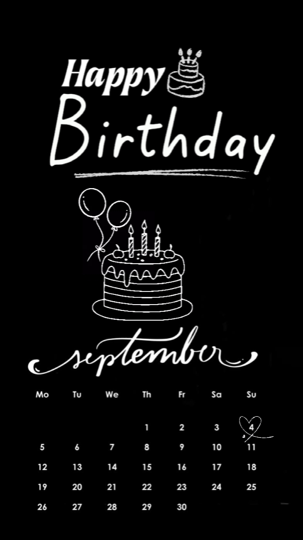 HBD 4 SEPTEMBER 2026