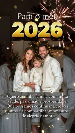 Para o meu 2026...