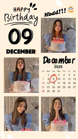 hbd 09 December