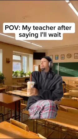 teacher after saying