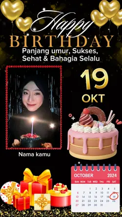 Ultah 19 Oktober 