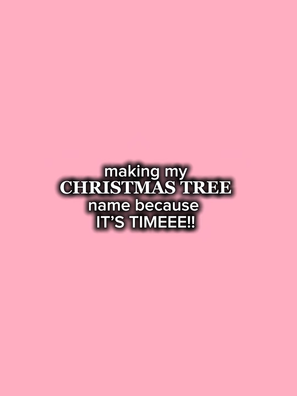 Nombre del árbol de Navidad
