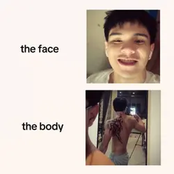 face vs body