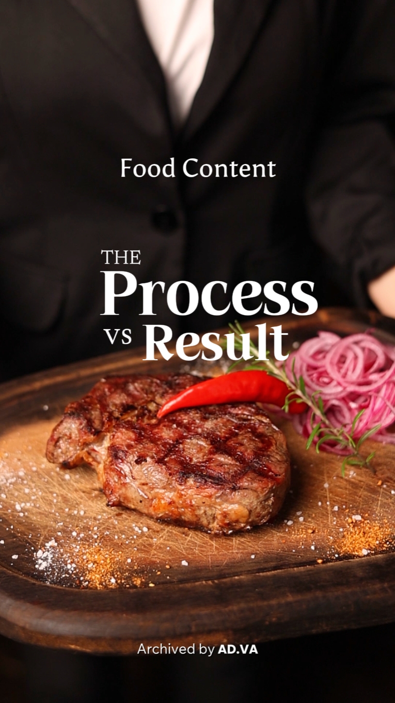El proceso de la comida