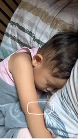 My son is charging
