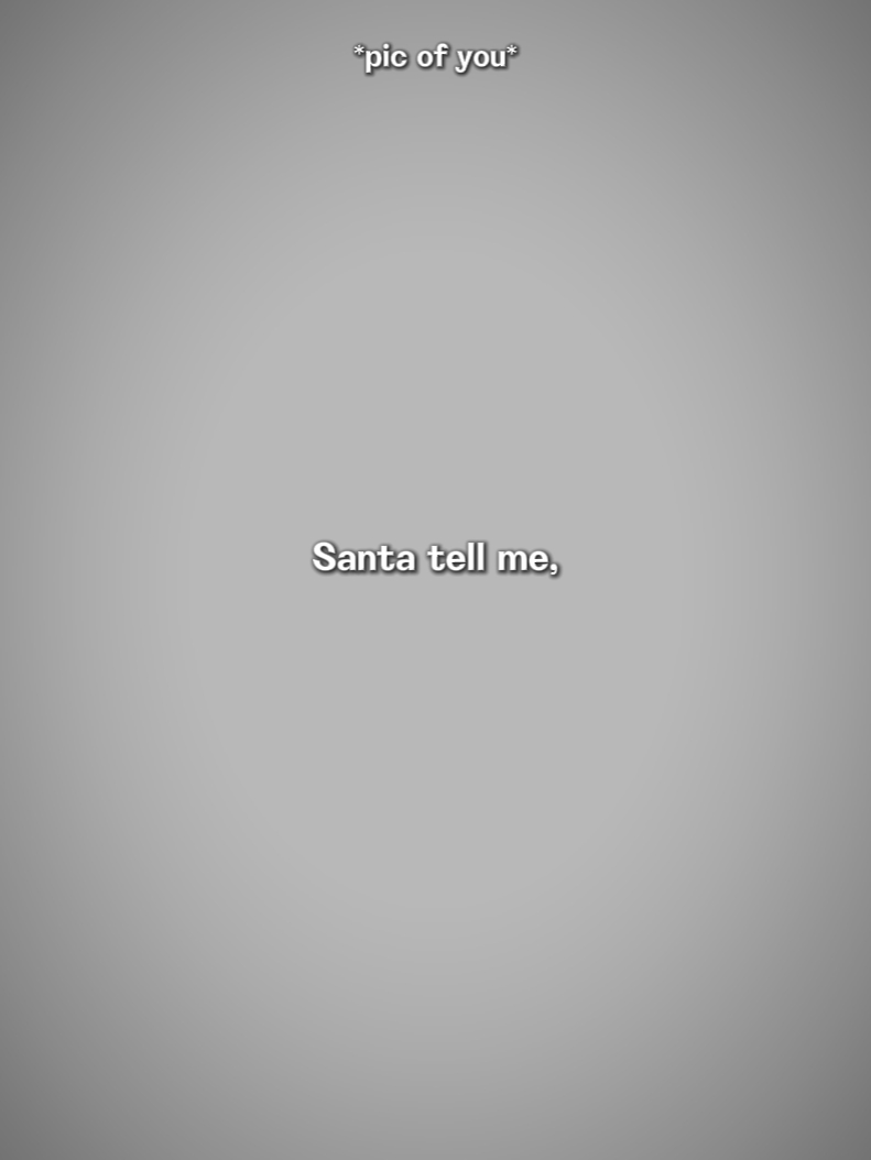 santa söyle bana 