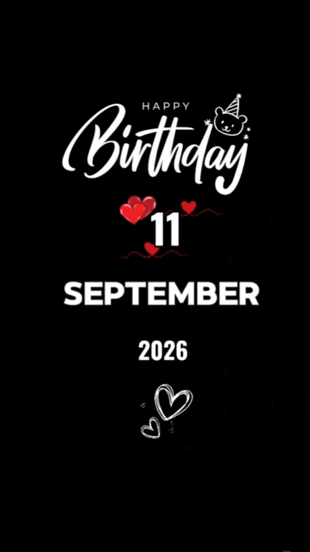 Birthday 11September