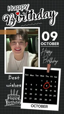 9 OCTOBER HBD 2025