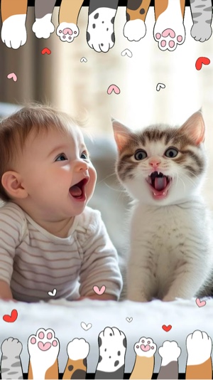 Baby n Katze