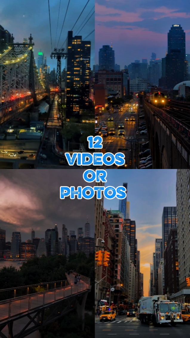 12 VIDEOS OR PHOTOS 
