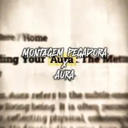 PEGADORA X AURA