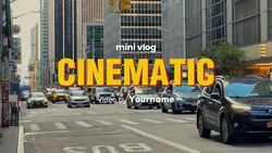 Mini Vlog Cinematic