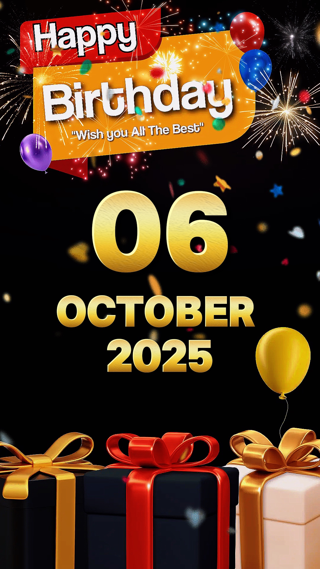 Ulang tahun 06 Okt 2025