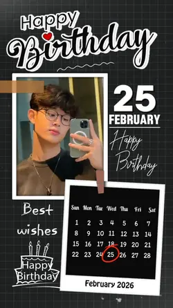 HBD 25 FEBRUARY 2026