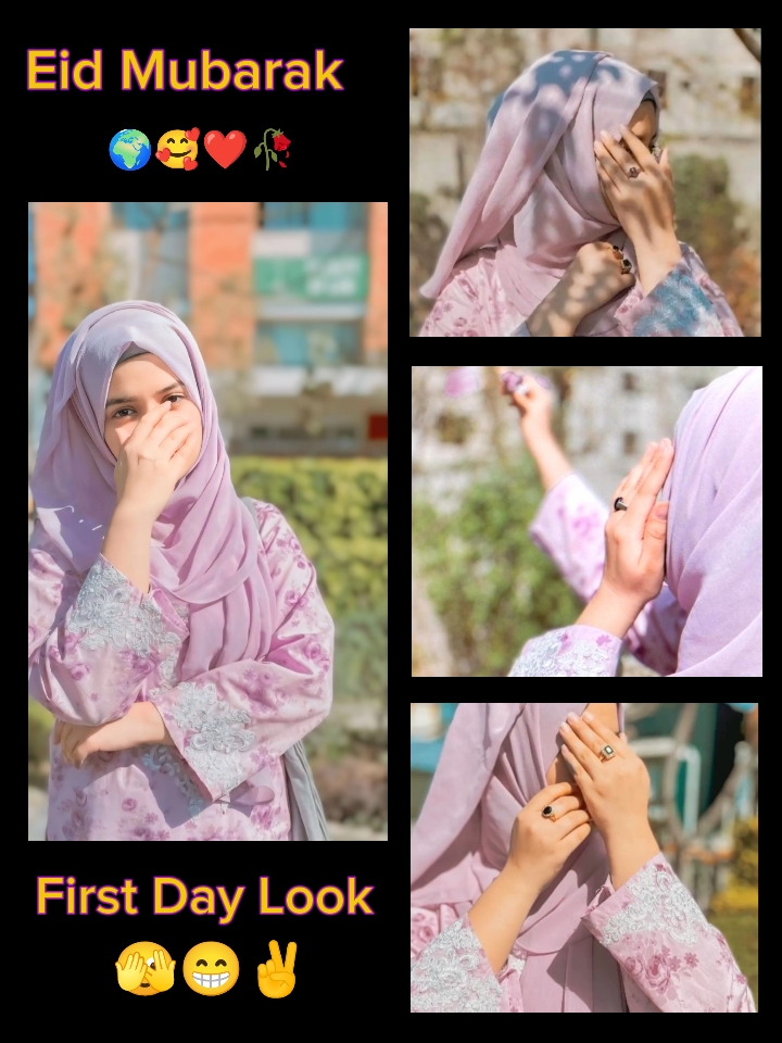 Tampilan Hari Pertama Idul Fitri 