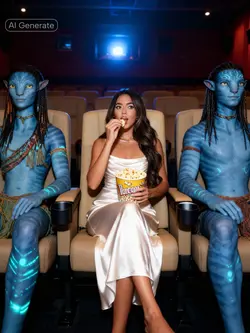 watching with avatar