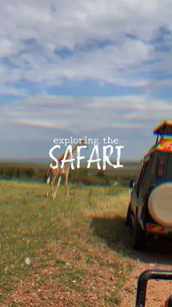 exploring the safari