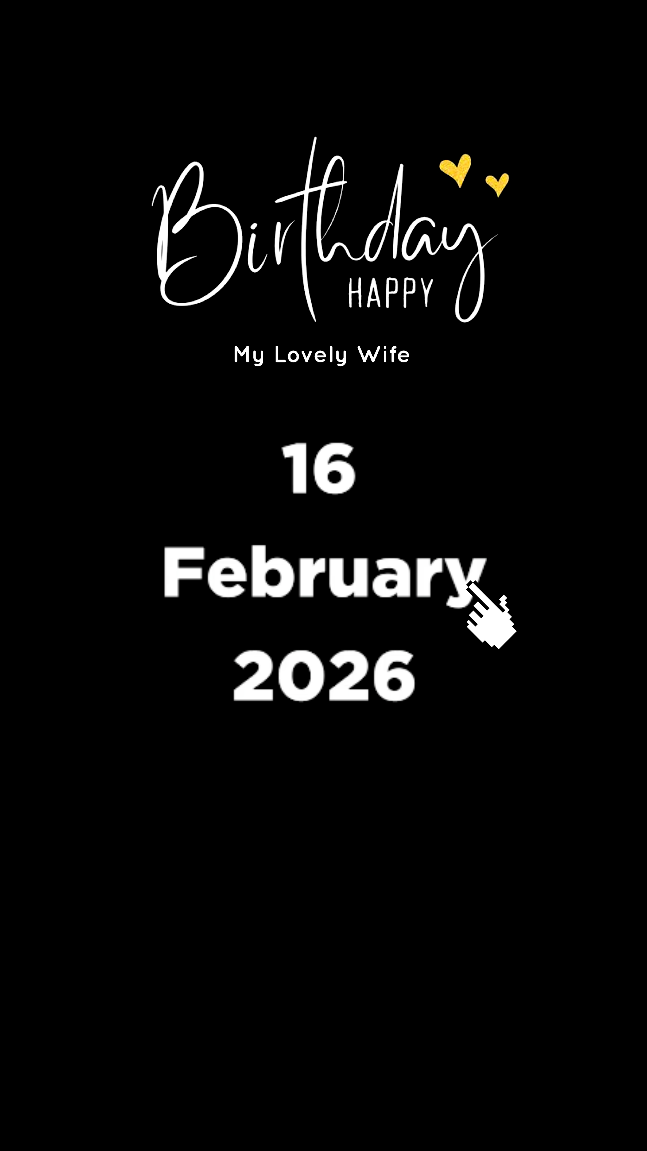 HBD ISTRI 16 FEBRUARI