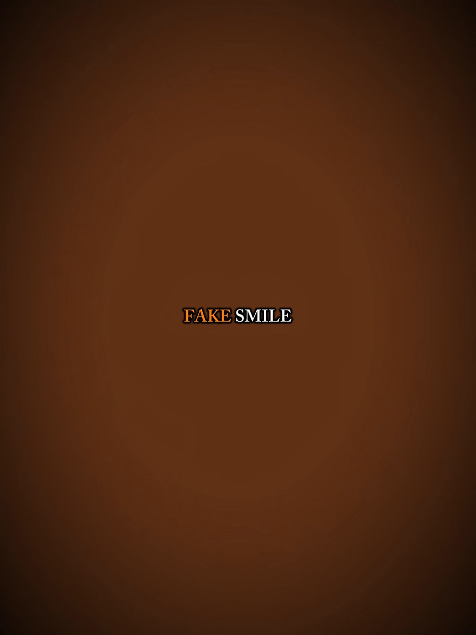 faux vrai sourire
