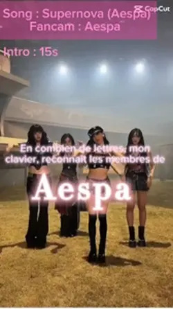 Aespa version 😝