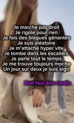 Faut être cardio 