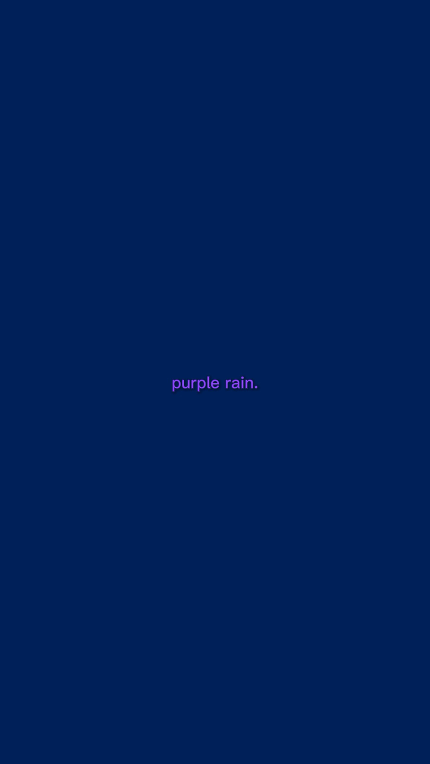 purple rain