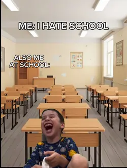 I hate school