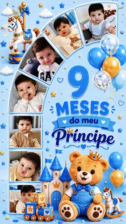 9 mêsversario menino