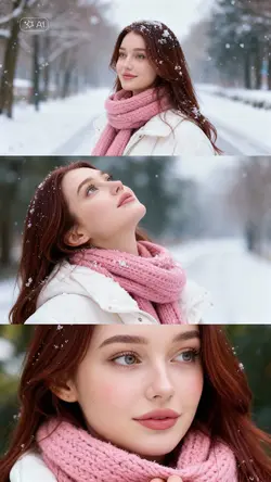 WINTER PHOTOSHOOT AI