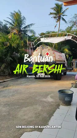 BANTUAN AIR BERSIH