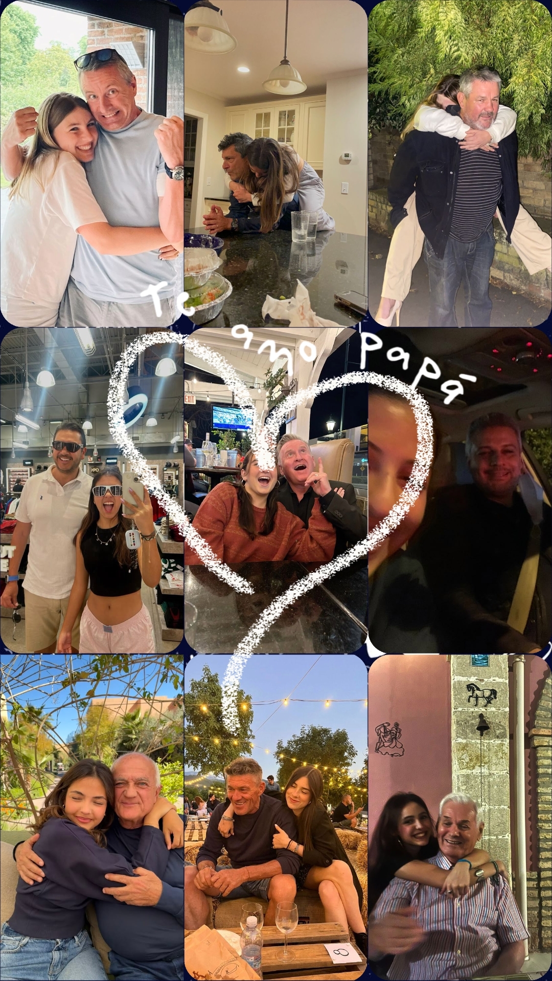 Te amo papá 