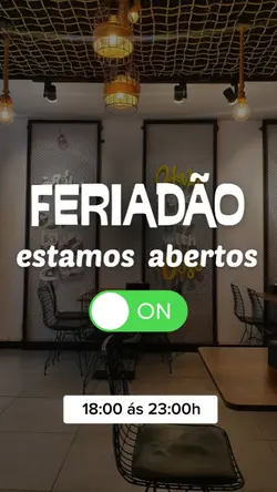ABERTOS NO FERIADO 