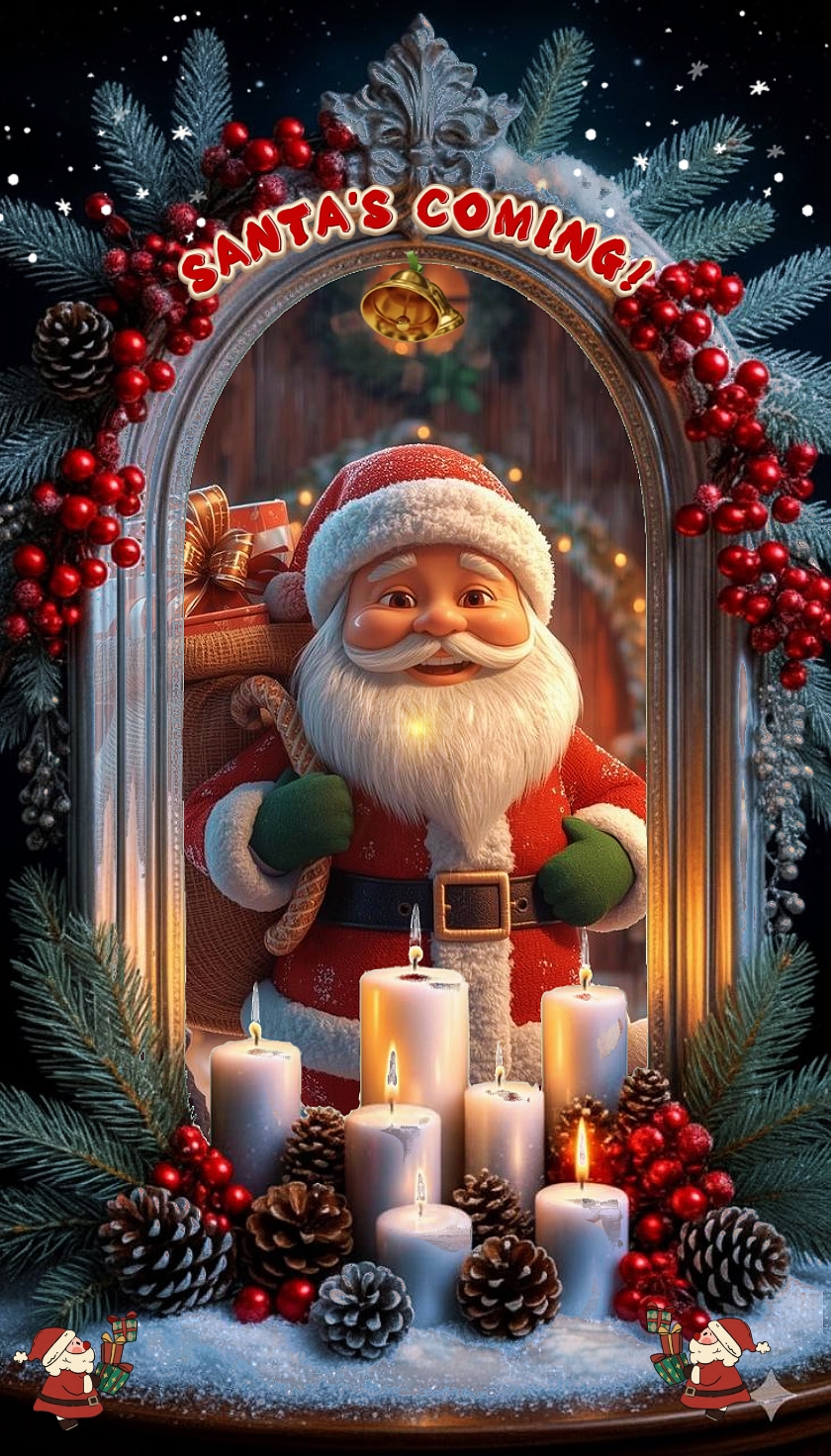 Santa datang
