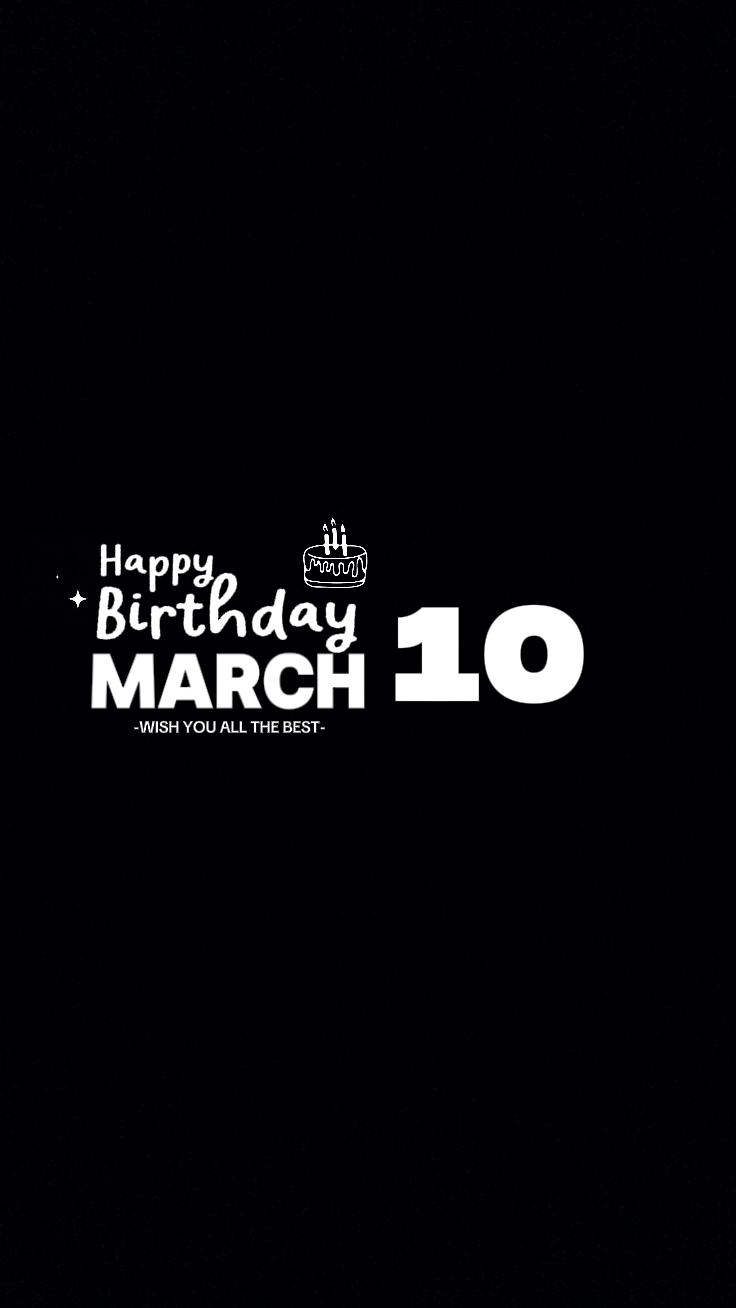 ulang tahun 10 maret 