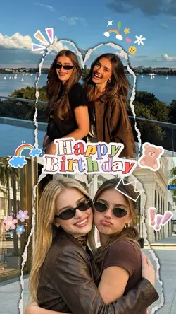 bday collage 