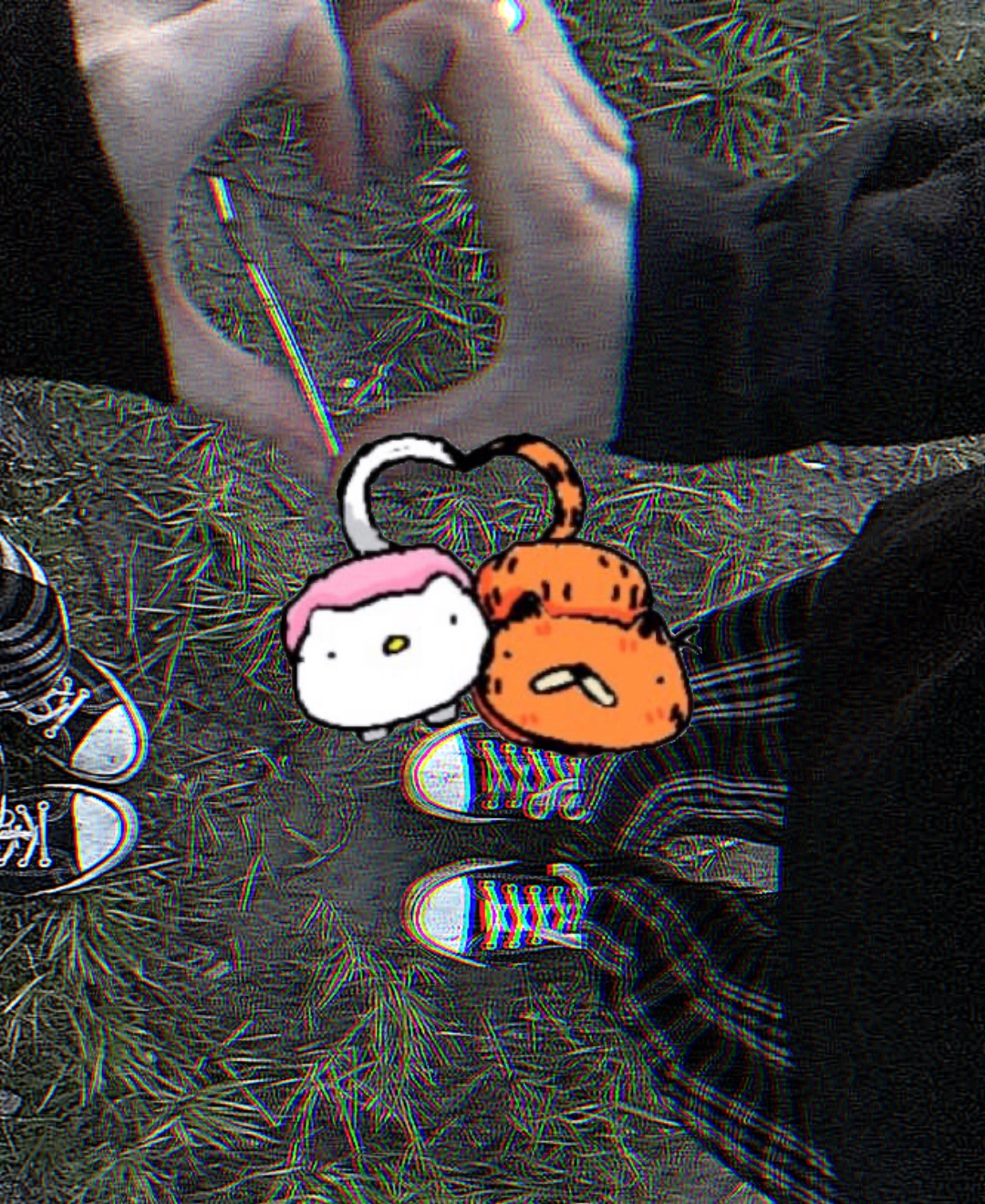 Kitty and Garfield 