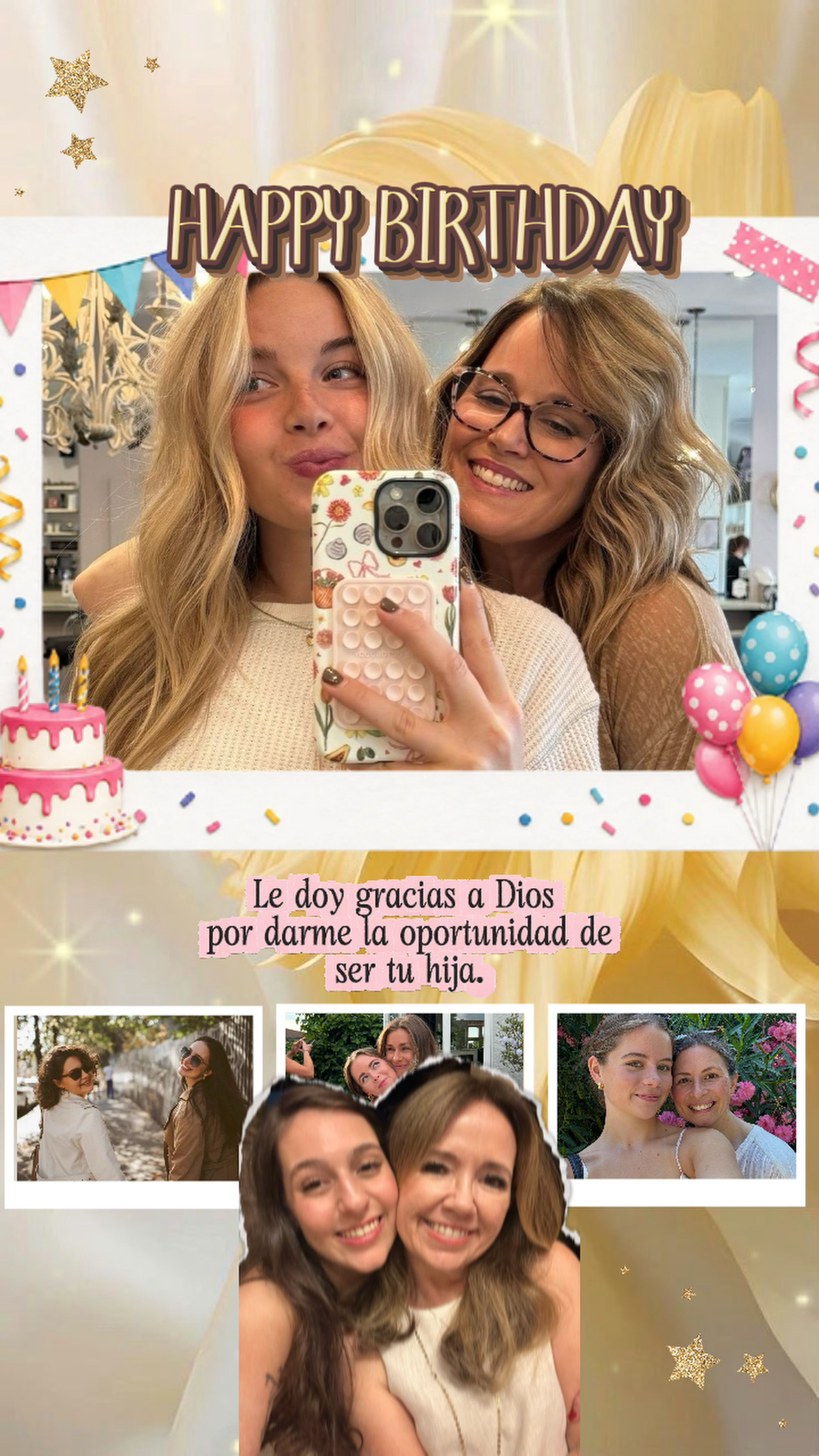 Cumpleaños mamá 