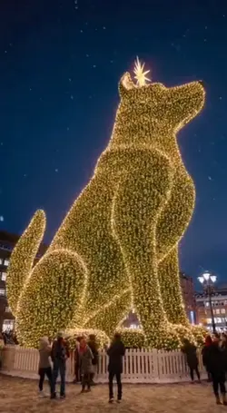 小さなクリスマスツリーたくさん集めて