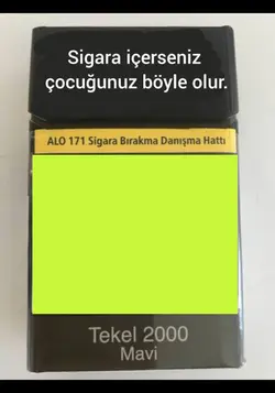 Komik Sigara Şablonu